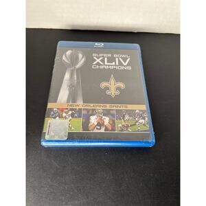 New Orleans Saints Super Bowl Champions (Blu-Ray) 1080p….....BRAND NEW & SEALED!